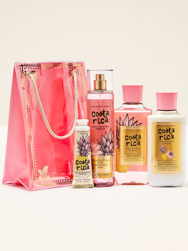 Gift Set  Pink Pineapple Sunrise