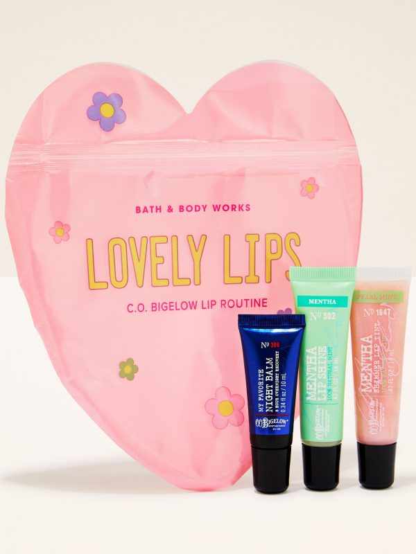 Gift Set  C.O. Bigelow Lip Routine