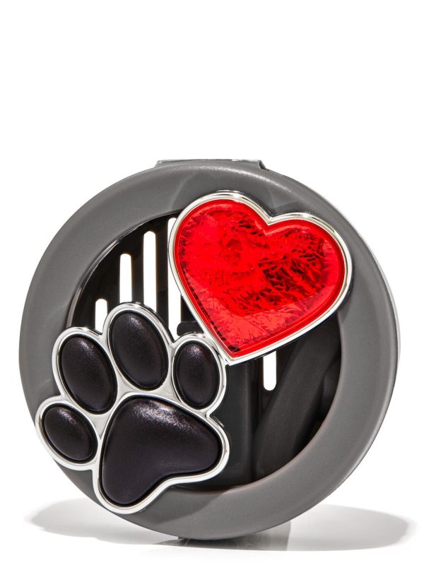 Car Fragrance Holder  Paw & Heart