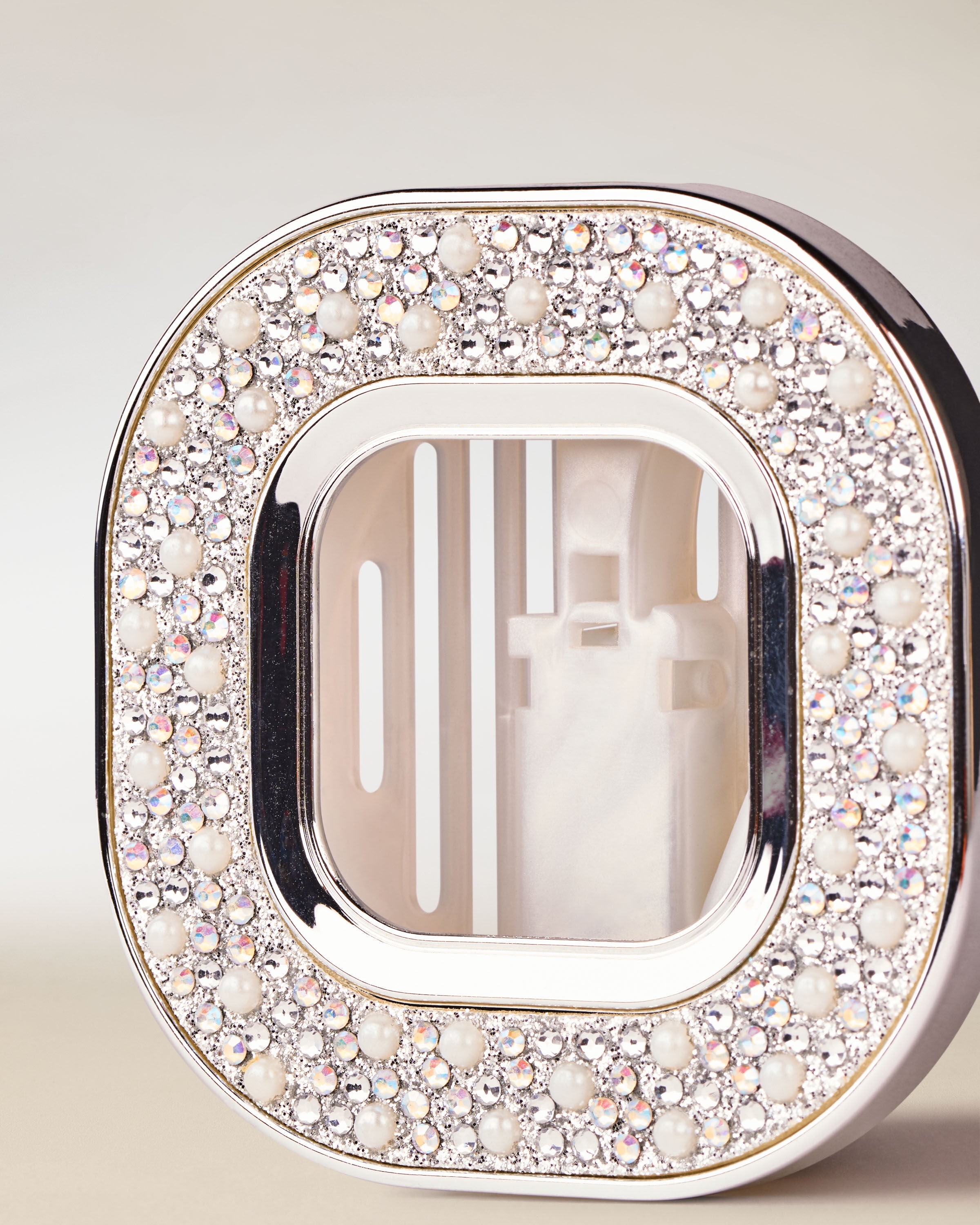 Car Fragrance Holder Pearl & Gems - Image 2