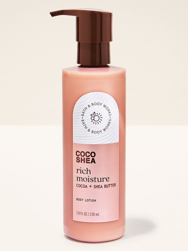 Moisturizing Body Lotion  Coco Shea Rich Moisture 7.8 oz / 230 mL