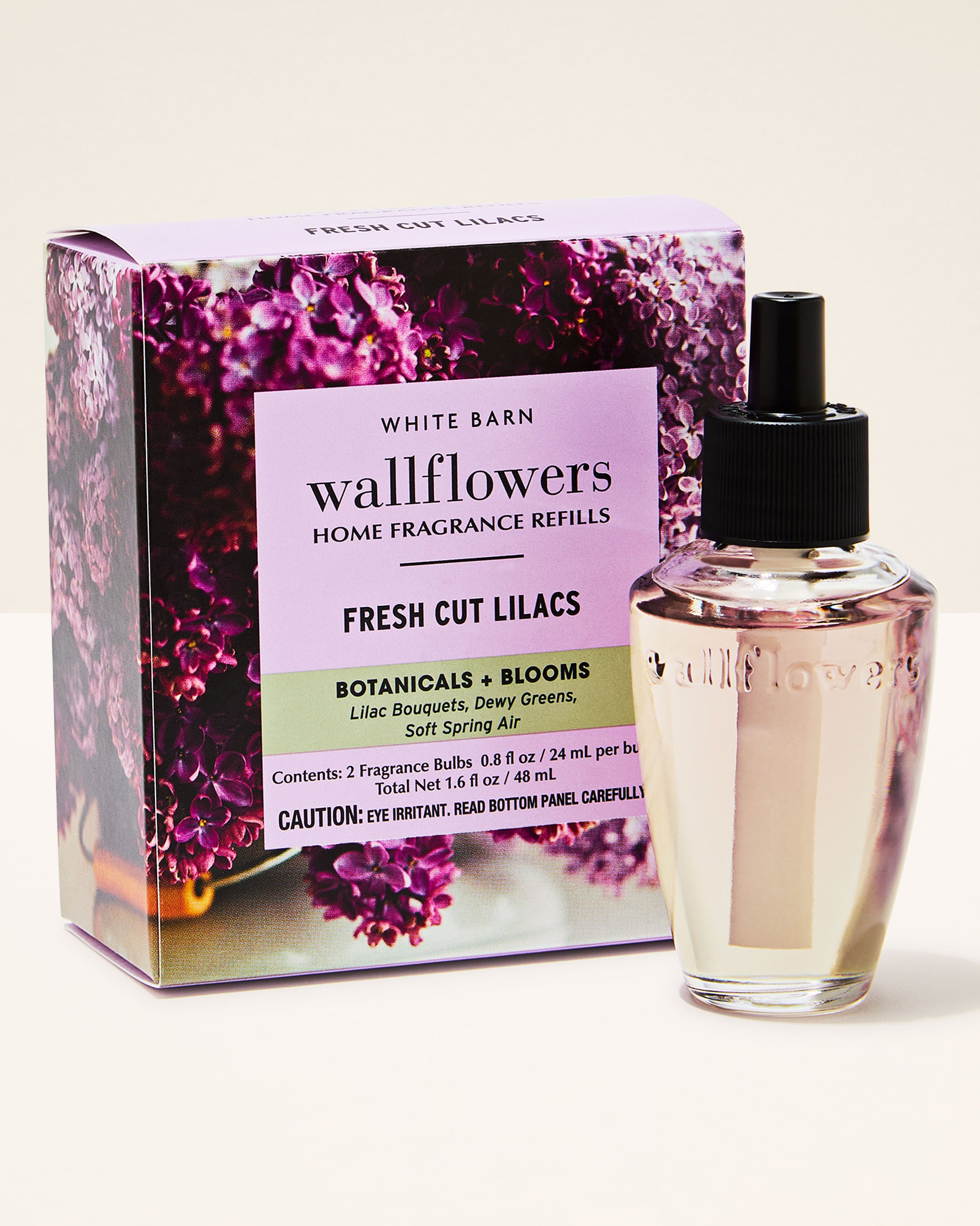 Wallflowers Refills 2-Pack Fresh Cut Lilacs 0.8 fl oz / 24 mL, Each