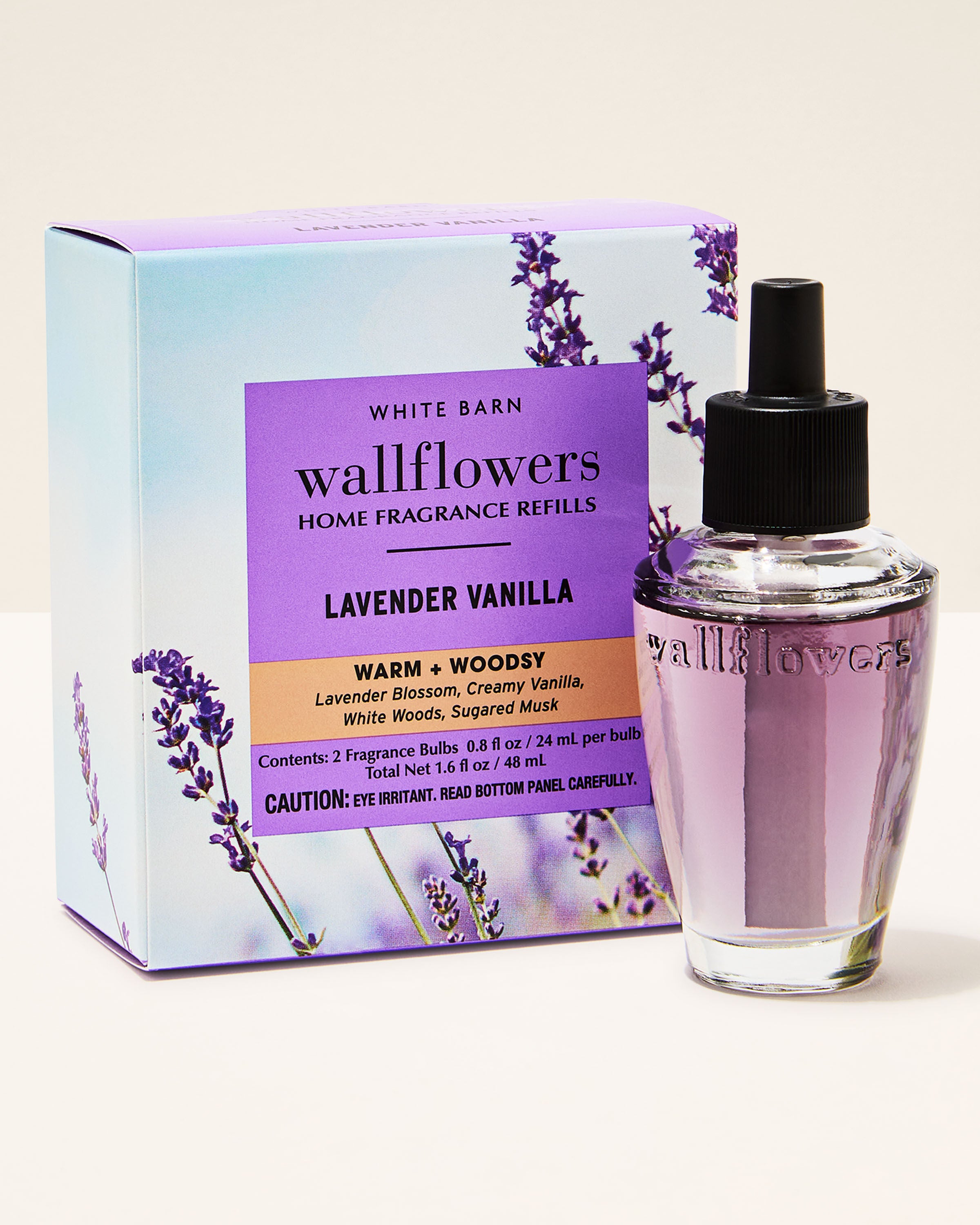 Wallflowers Refills 2-Pack Lavender Vanilla 0.8 fl oz / 24 mL Each