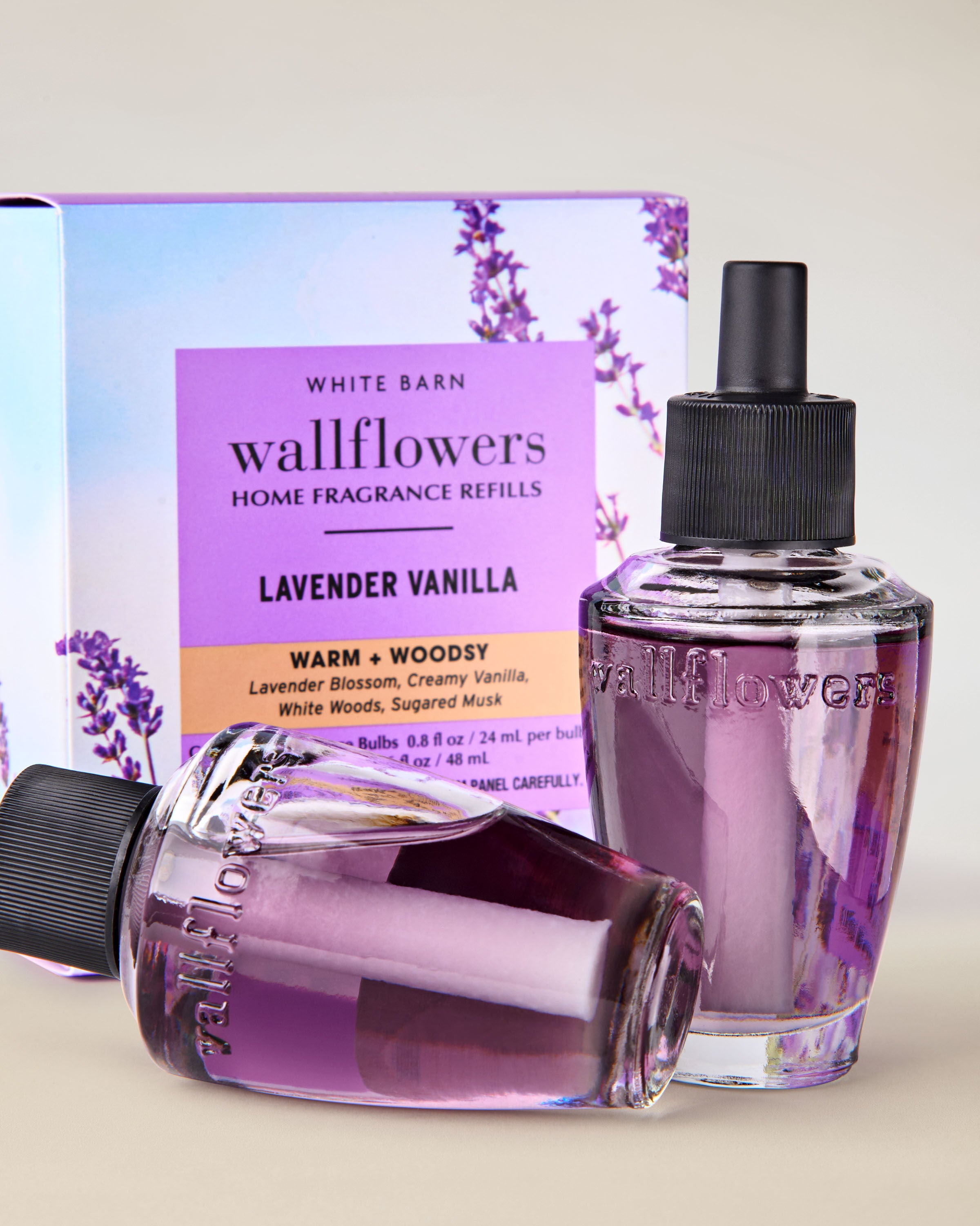 Wallflowers Refills 2-Pack Lavender Vanilla 0.8 fl oz / 24 mL Each - Image 2