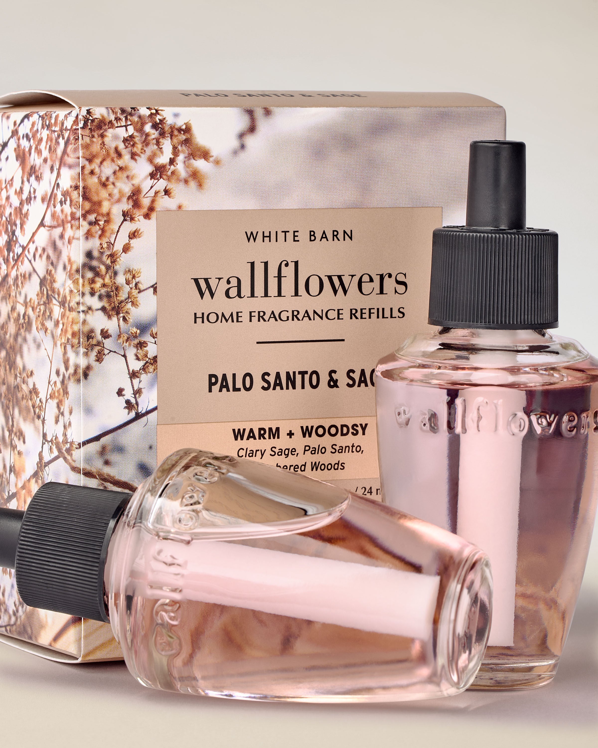 Wallflowers Refills 2-Pack Palo Santo & Sage 0.8 fl oz / 24 mL Each - Image 2