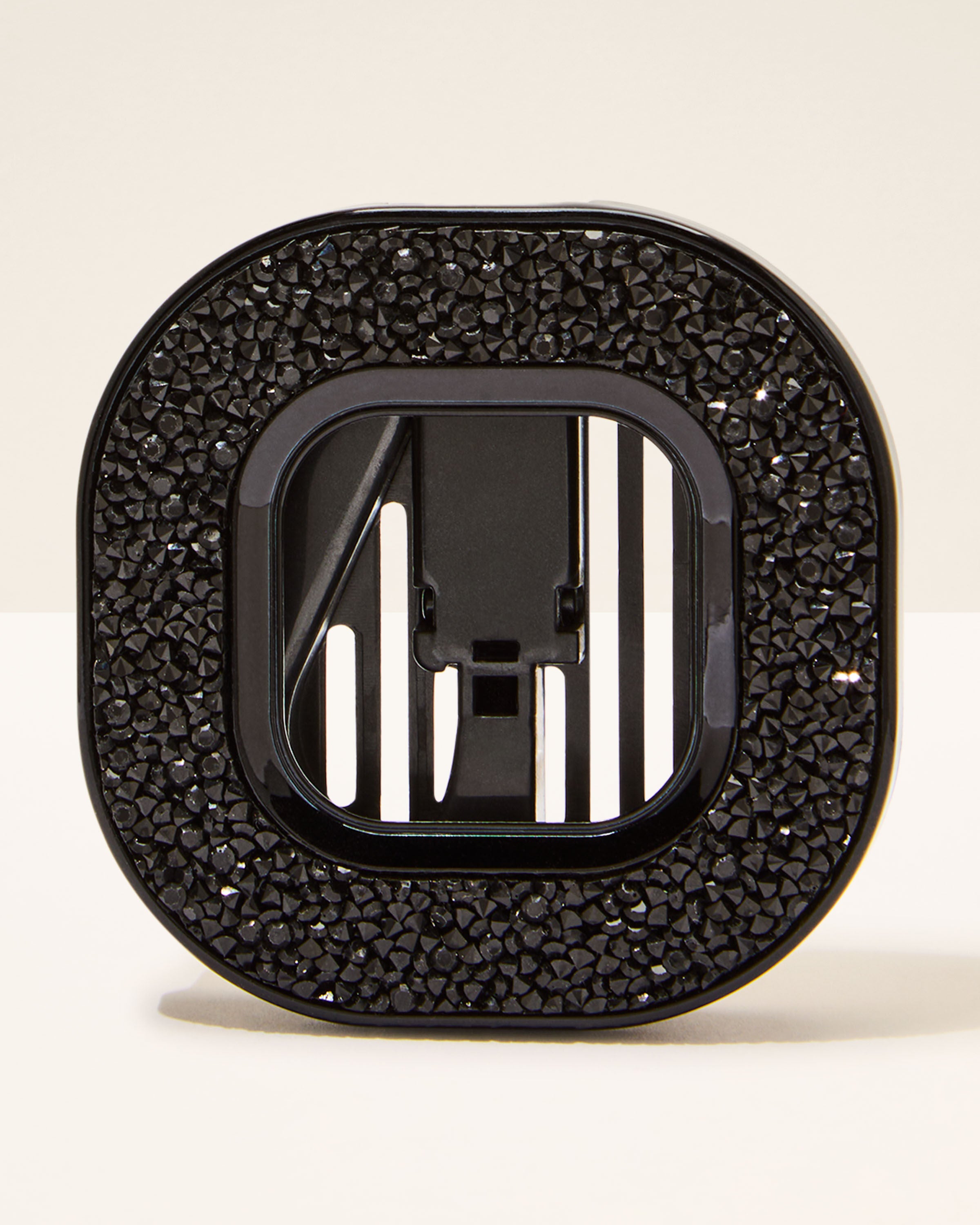Car Fragrance Holder Black Glitter