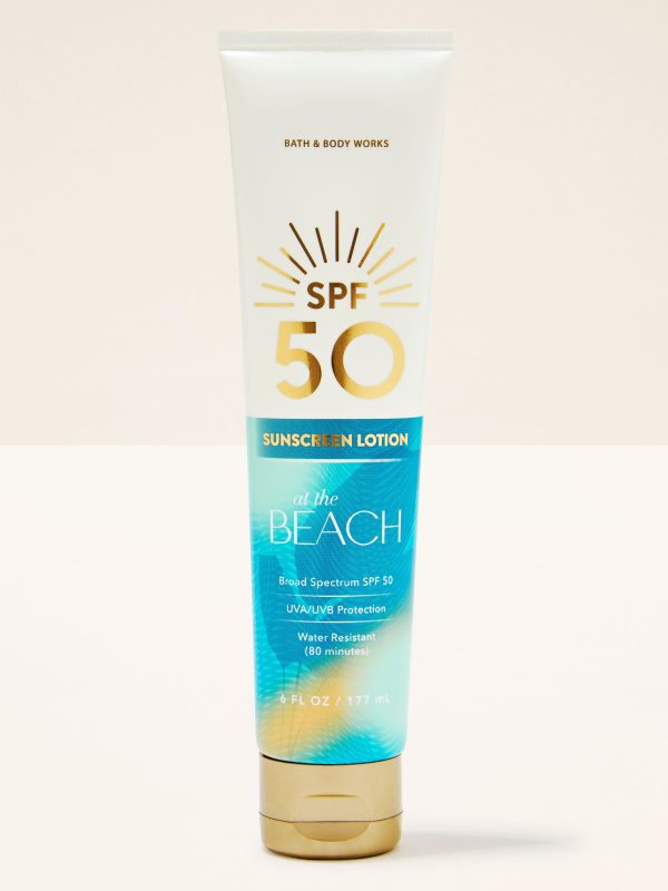 SPF 50 Lotion  At the Beach 6 fl oz / 177 mL