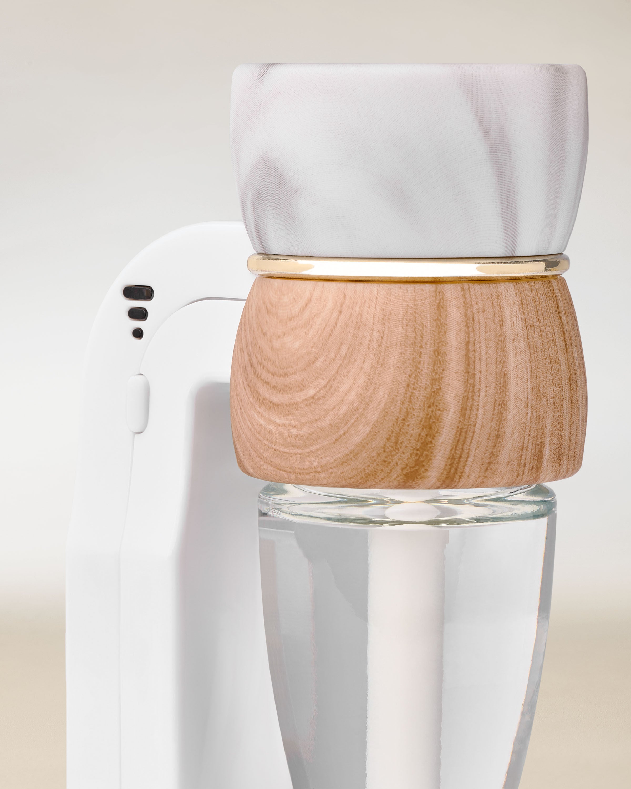 Wallflowers Fragrance Plug Marble Hourglass Scent Control™ - Image 2