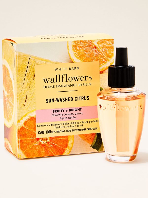 Wallflowers Refills 2-Pack  Sunwashed Citrus 0.8 fl oz / 24 mL Each