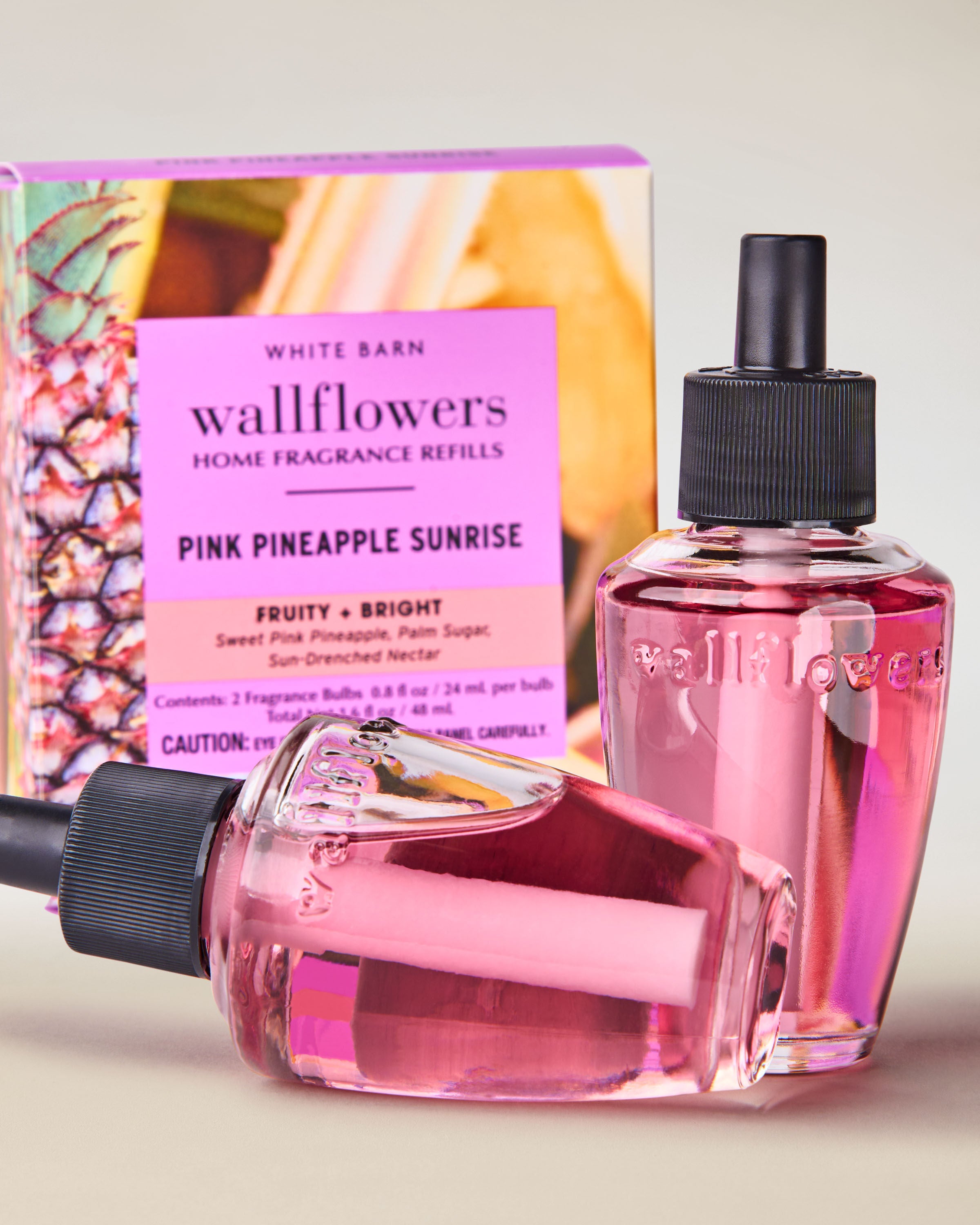 Wallflowers Refills 2-Pack Pink Pineapple Sunrise 0.8 fl oz / 24 mL, Each - Image 2