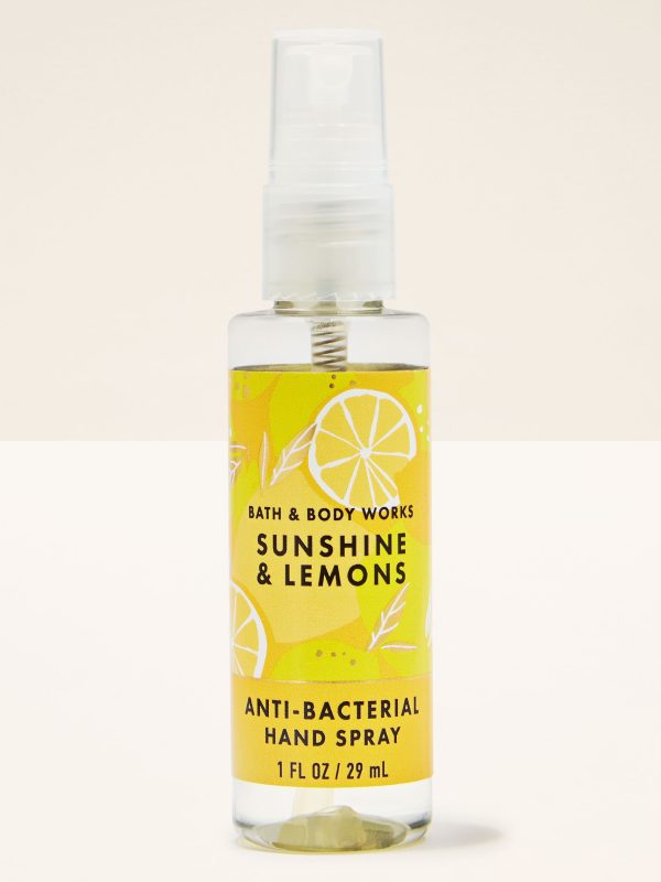 Hand Sanitizer Spray  Sunshine & Lemons 1 fl oz / 29 mL