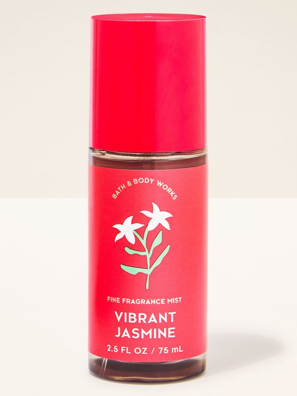 Travel Size Fine Fragrance Mist  Vibrant Jasmine 2.5 fl oz / 75 mL