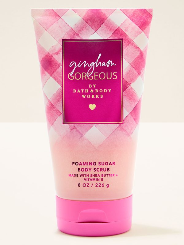 Foaming Sugar Scrub  Gingham Gorgeous 8 oz / 226 g