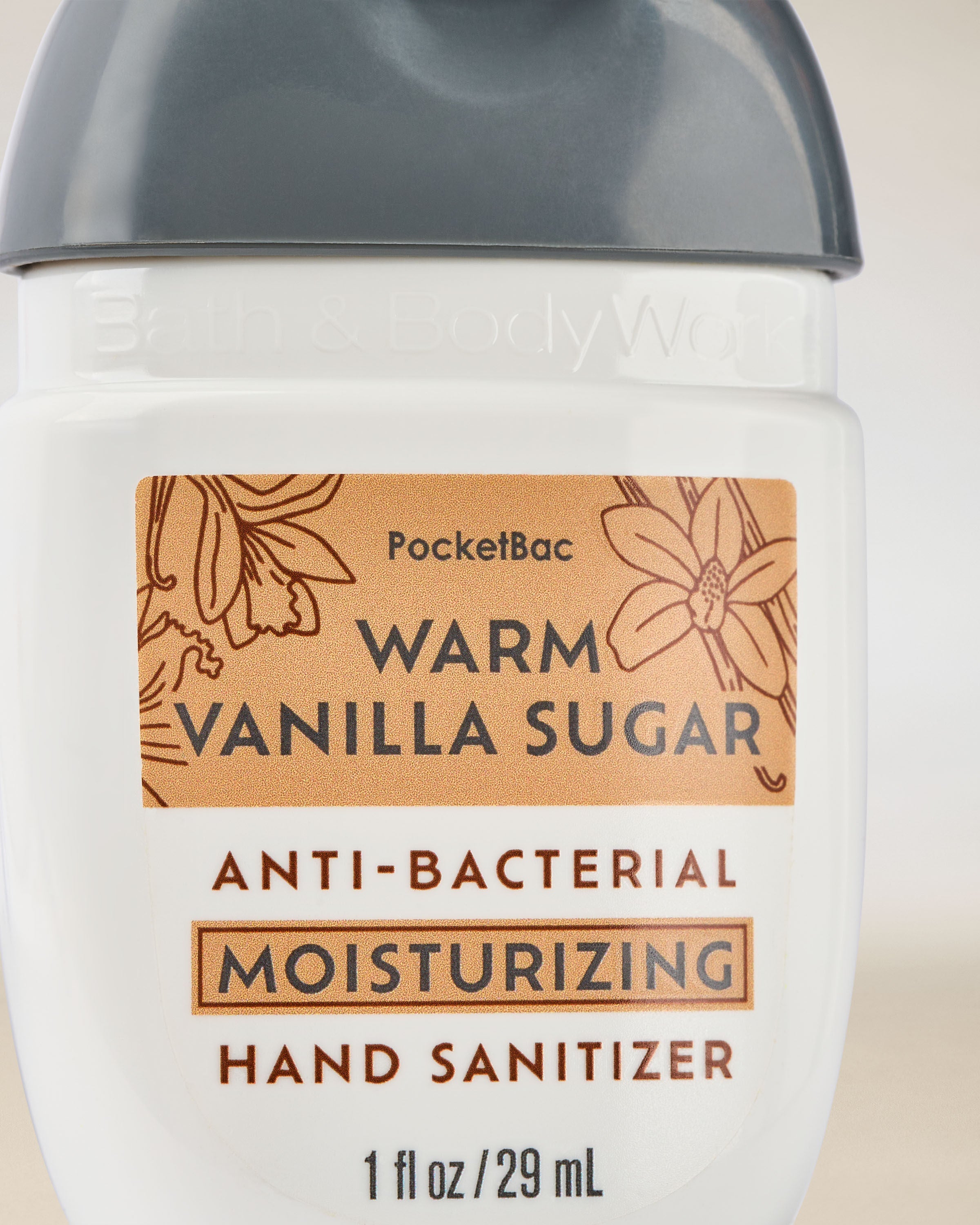 Moisturizing PocketBac Hand Sanitizer Warm Vanilla Sugar 1 fl oz / 29 mL - Image 2