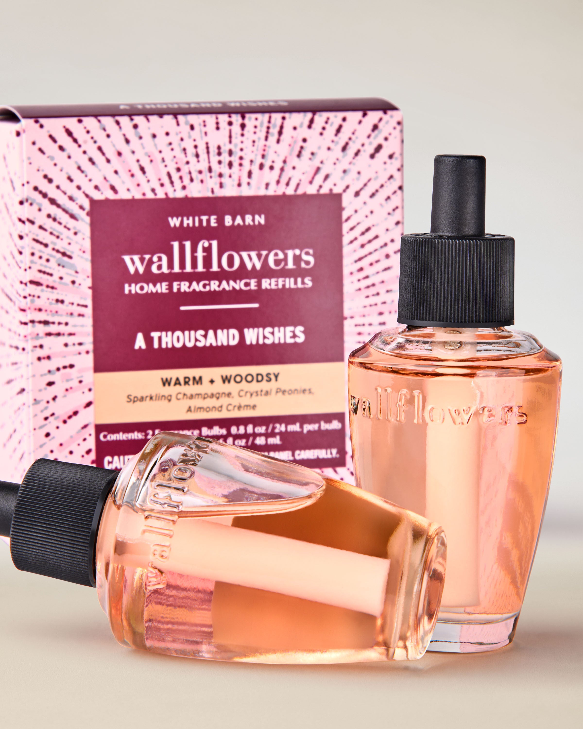 Wallflowers Refills 2-Pack A Thousand Wishes 0.8 fl oz / 24 mL Each - Image 2