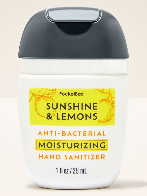 Moisturizing PocketBac Hand Sanitizer  Sunshine & Lemons 1 fl oz / 29 mL