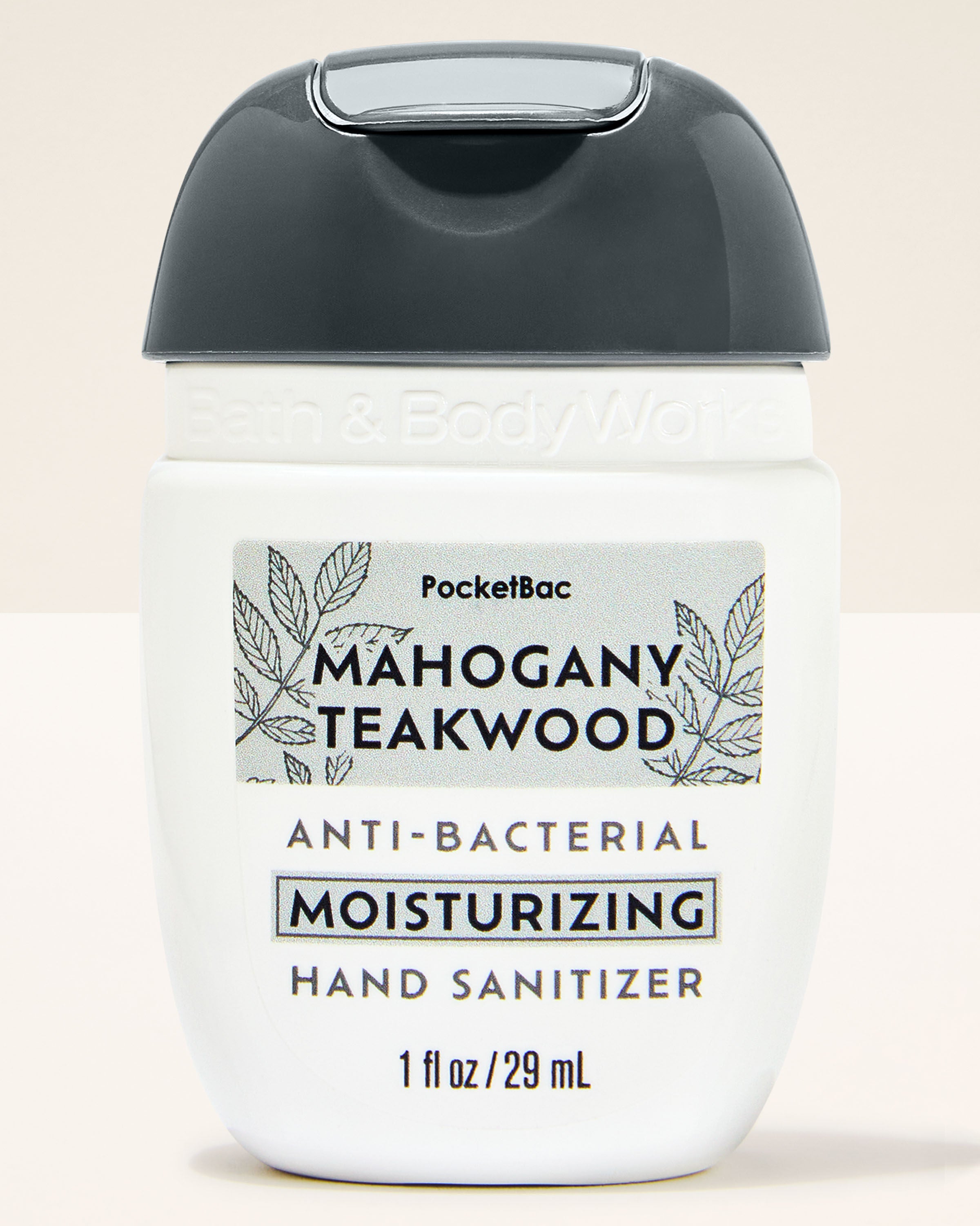 Moisturizing PocketBac Hand Sanitizer Mahogany Teakwood 1 fl oz / 29 mL