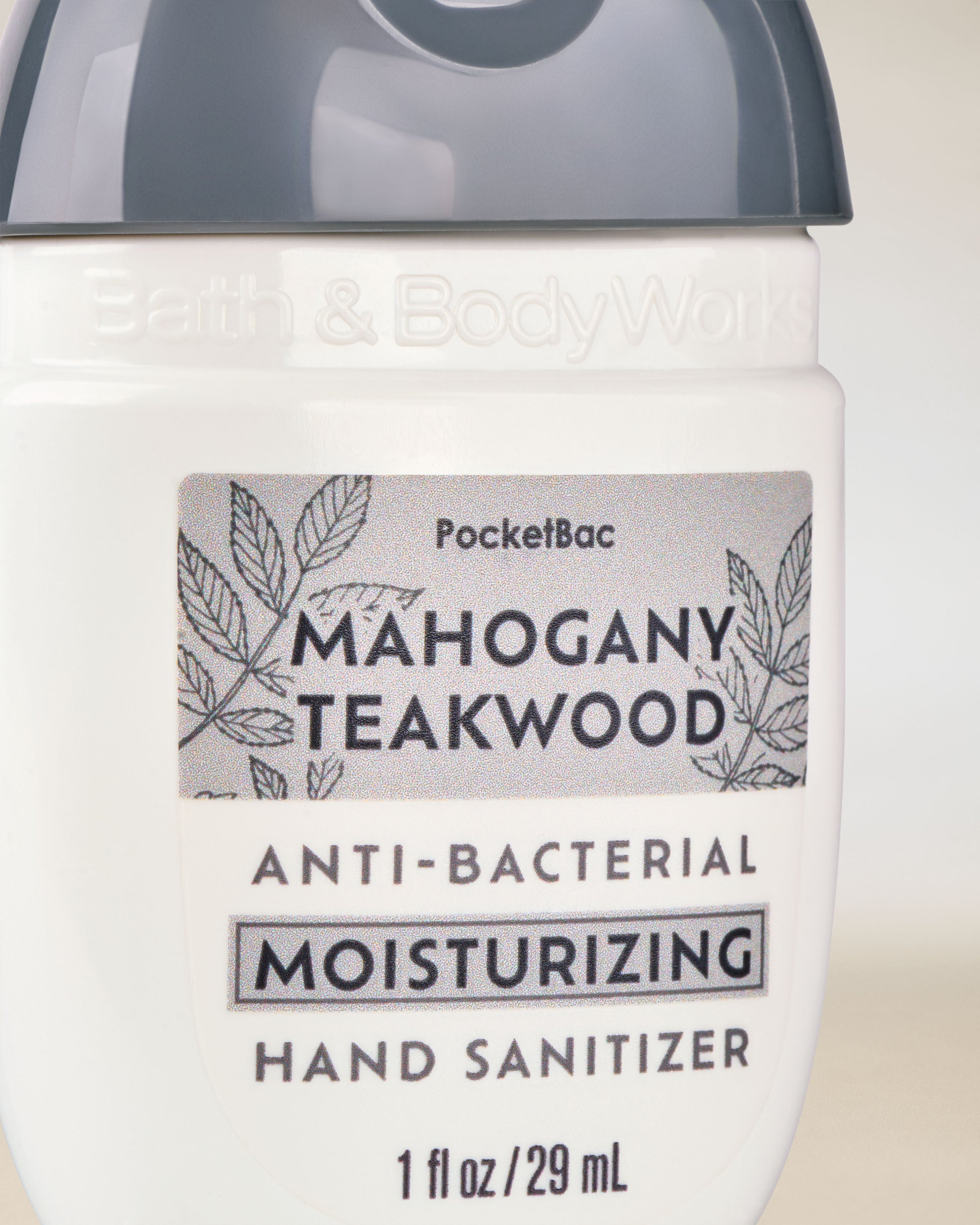 Moisturizing PocketBac Hand Sanitizer Mahogany Teakwood 1 fl oz / 29 mL - Image 2
