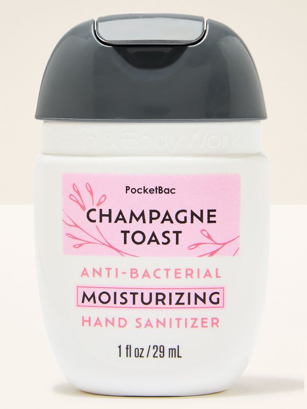 Moisturizing PocketBac Hand Sanitizer  Champagne Toast 1 fl oz / 29 mL