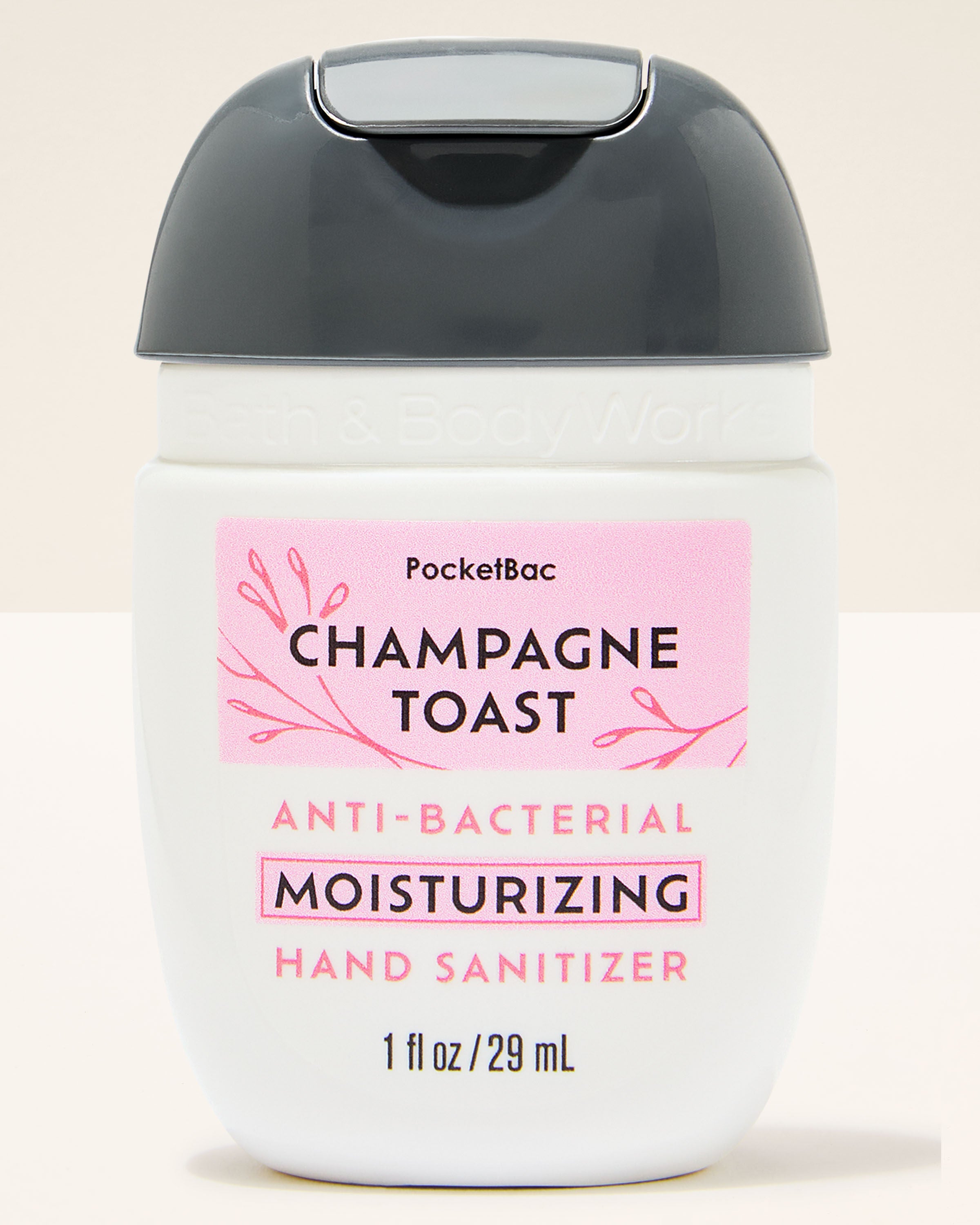 Moisturizing PocketBac Hand Sanitizer Champagne Toast 1 fl oz / 29 mL