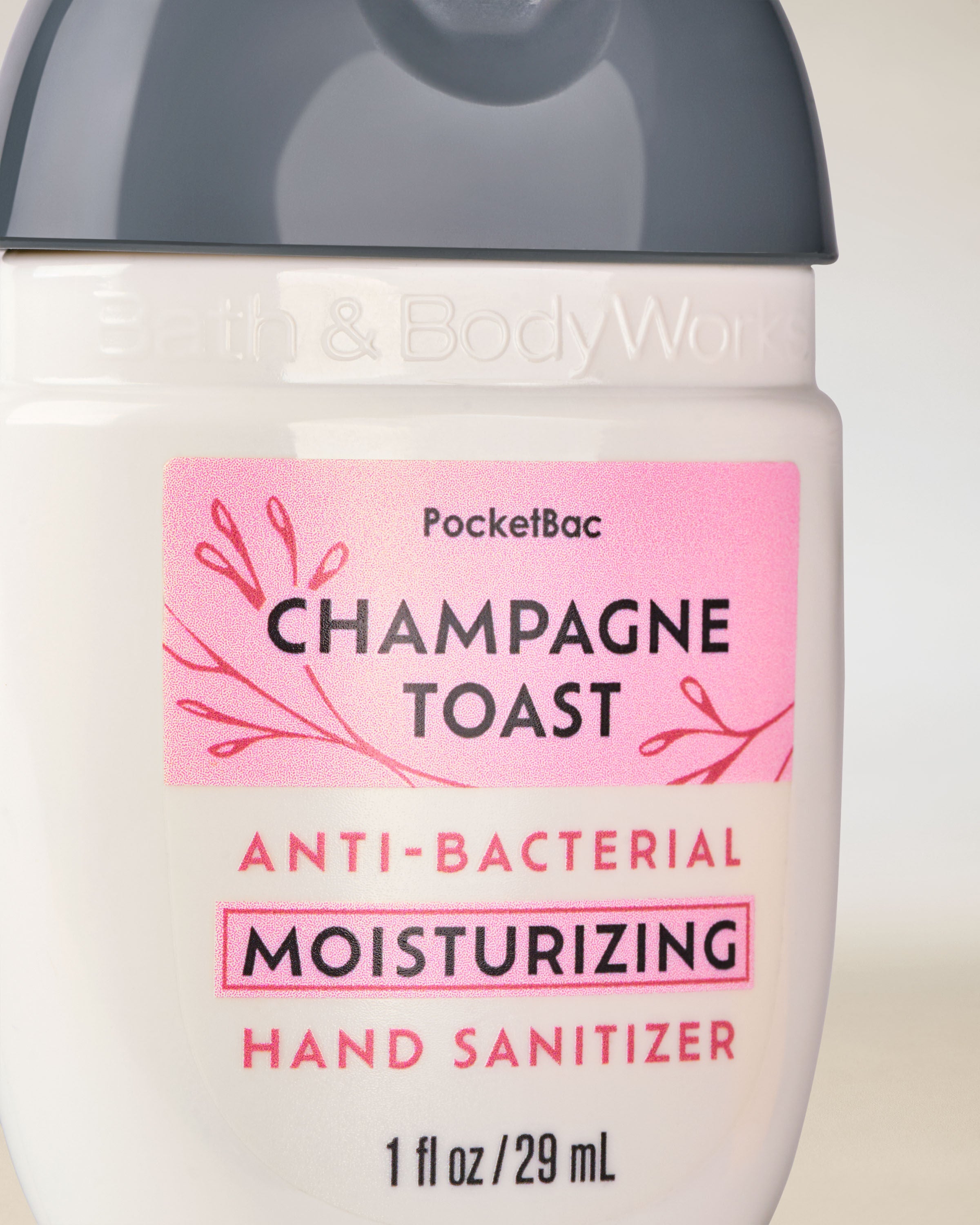 Moisturizing PocketBac Hand Sanitizer Champagne Toast 1 fl oz / 29 mL - Image 2