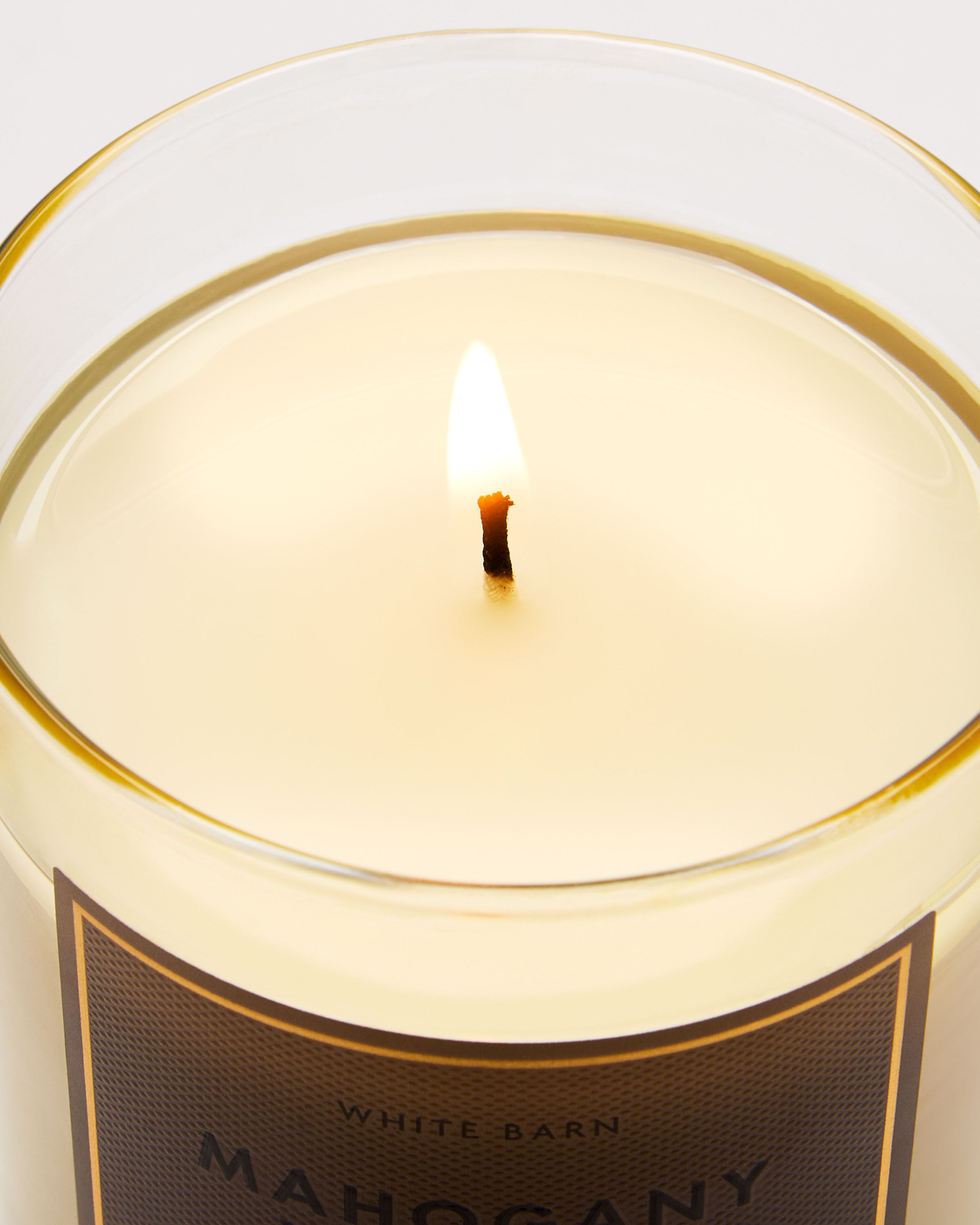 Single Wick Candle Mahogany Vanilla 8 oz / 227 g - Image 5