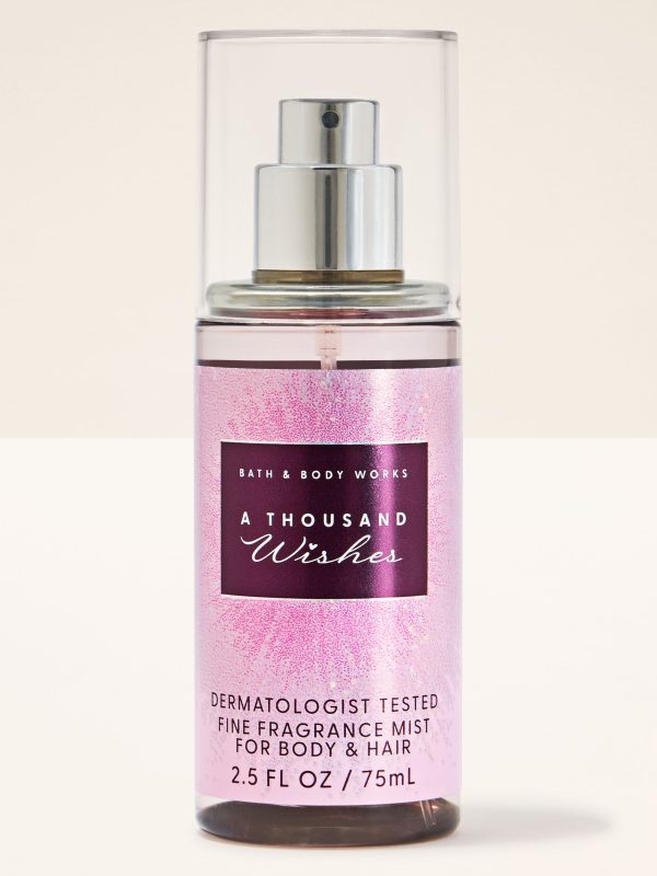 Travel Size Fine Fragrance Mist  A Thousand Wishes 2.5 oz / 75 mL