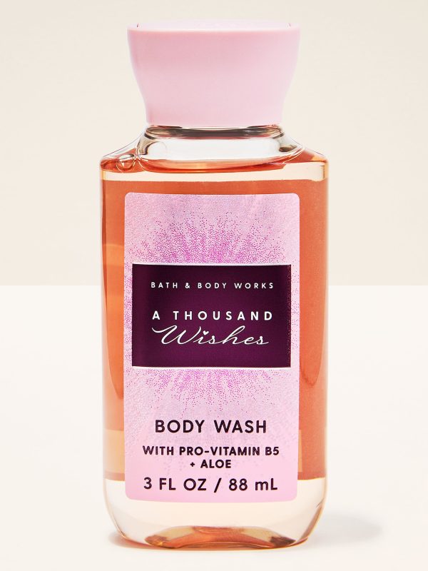Travel Size Body Wash  A Thousand Wishes 3 oz / 88 mL