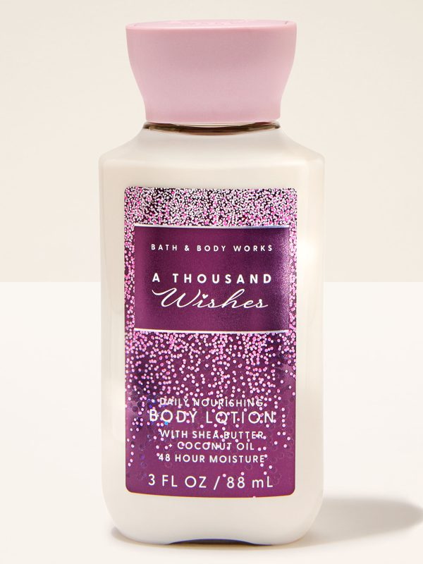 Travel Size Body Lotion  A Thousand Wishes 3 oz / 88 mL
