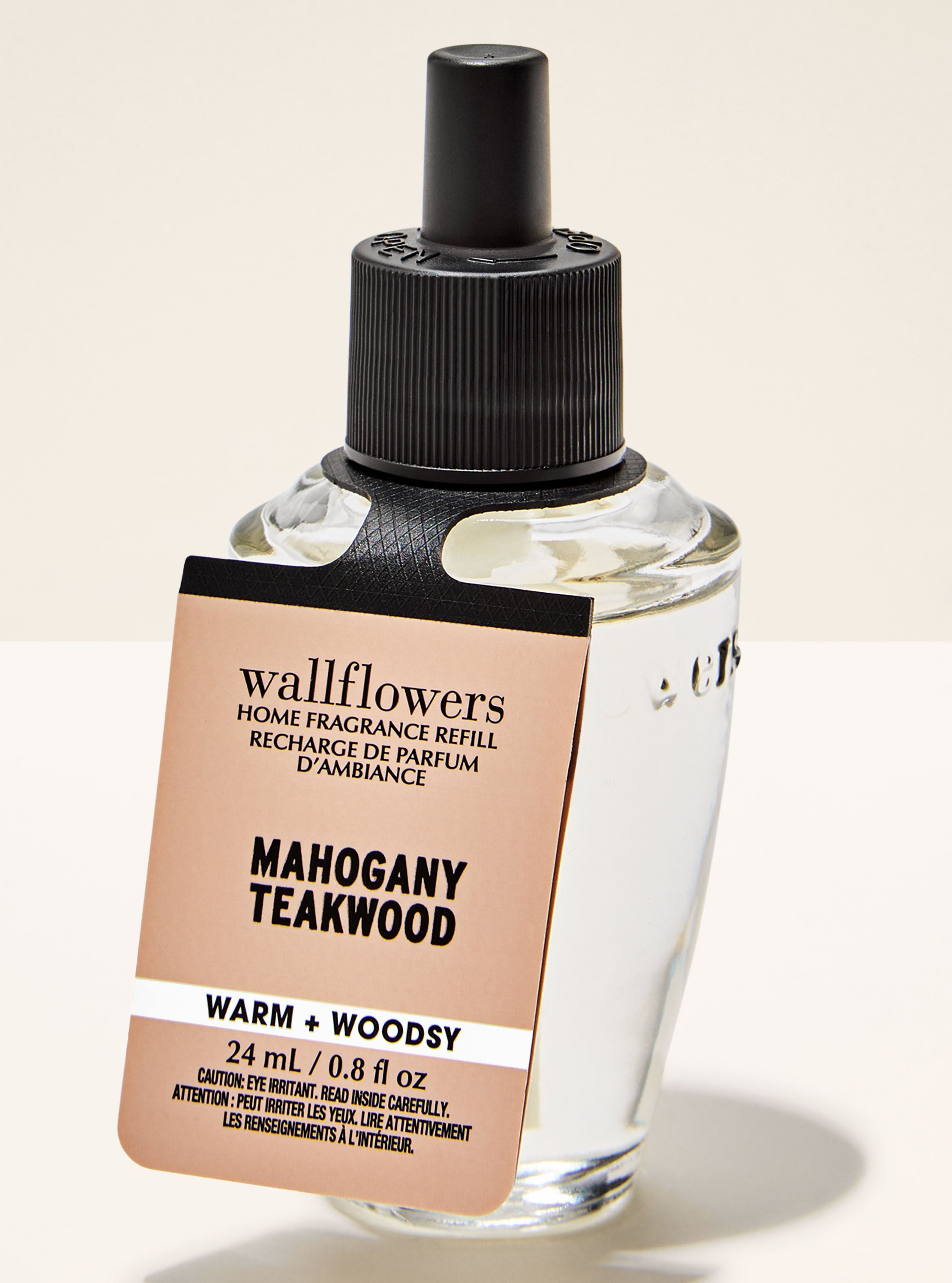 Wallflowers Fragrance Refill Mahogany Teakwood 0.8 fl oz / 24 mL
