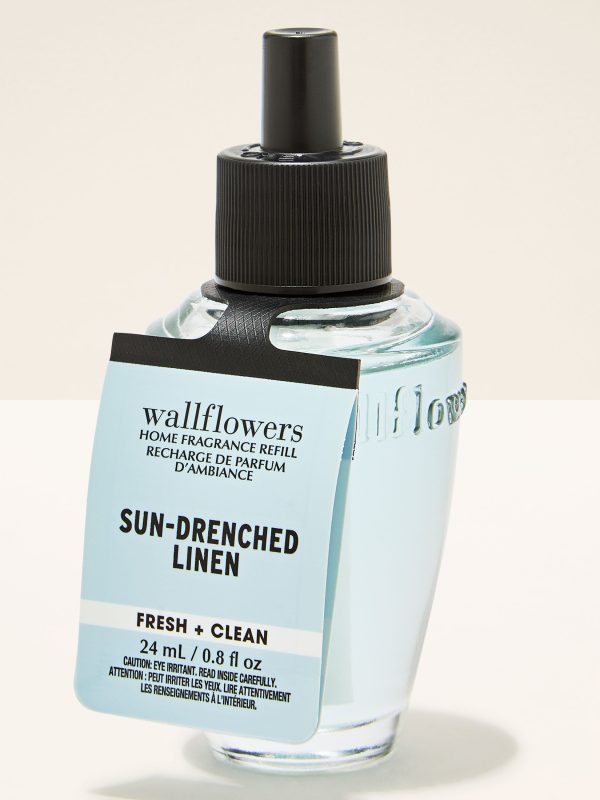 Wallflowers Fragrance Refill  Sun-Drenched Linen 0.8 fl oz / 24 mL