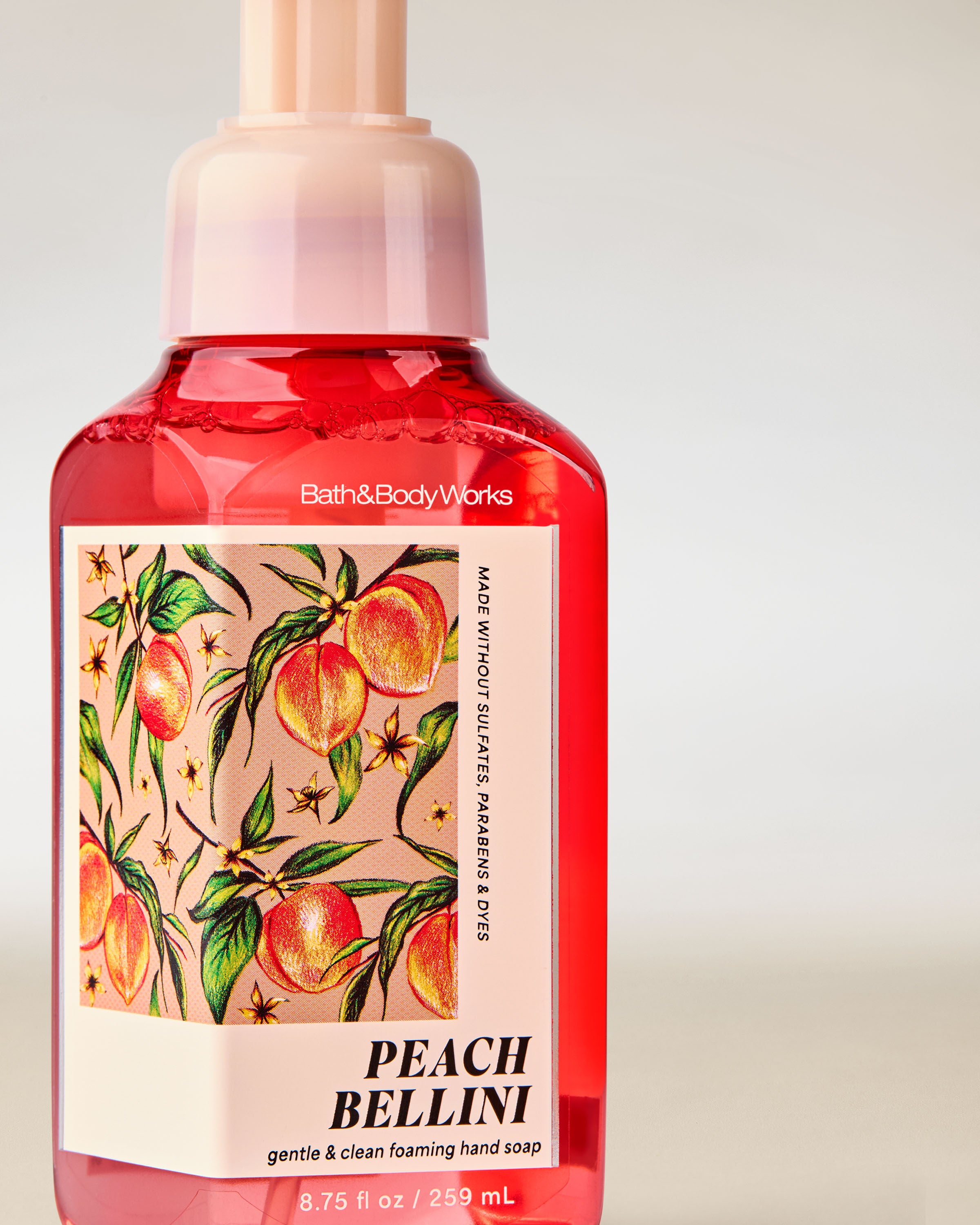 Gentle & Clean Foaming Hand Soap Peach Bellini 8.75 fl oz / 259 mL - Image 2