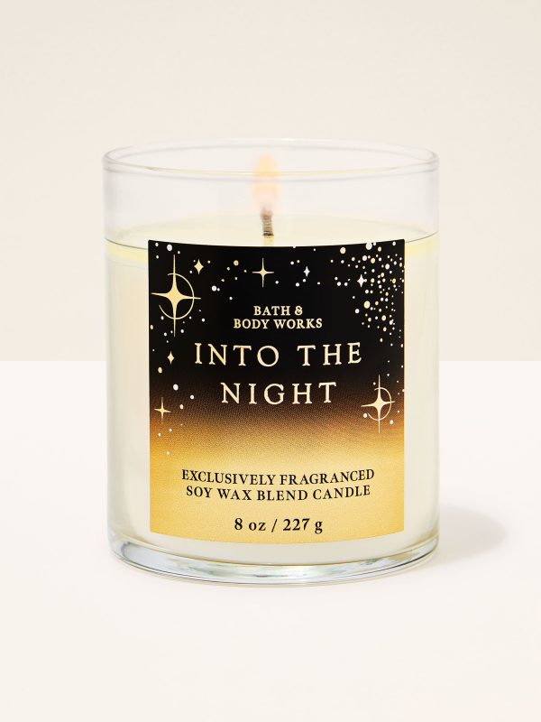 Single Wick Candle Into The Night 8 oz / 227 g