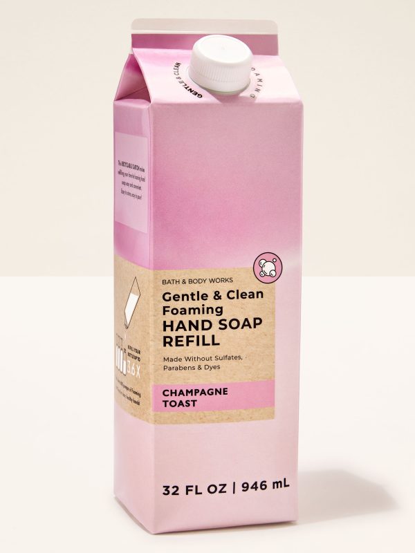 Gentle & Clean Foaming Refill  Champagne Toast 32 fl oz / 946 ml