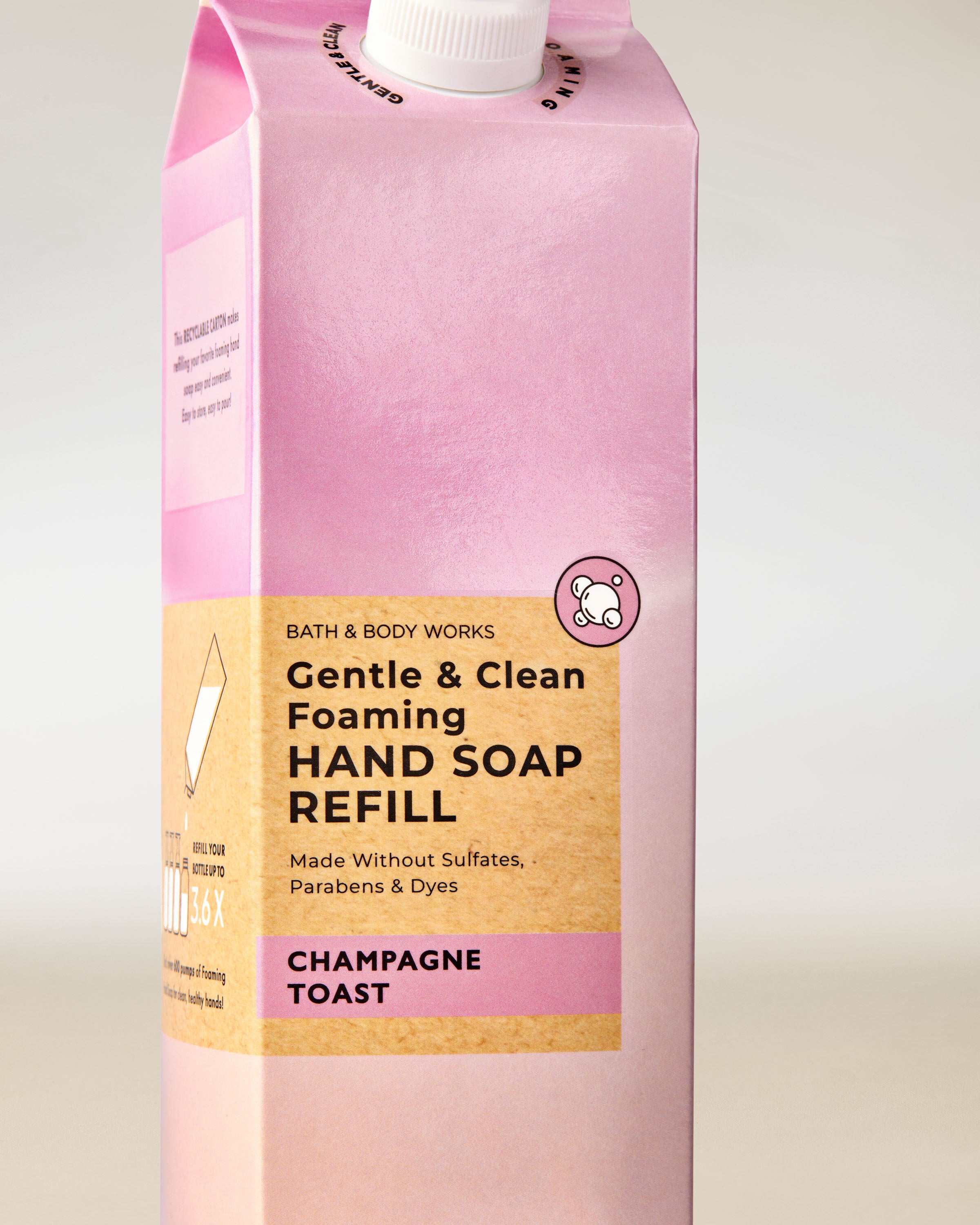 Gentle & Clean Foaming Refill Champagne Toast 32 fl oz / 946 ml - Image 2
