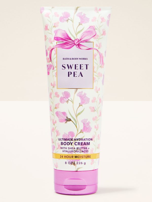 Ultimate Hydration Body Cream  Sweet Pea 8 oz / 226 g