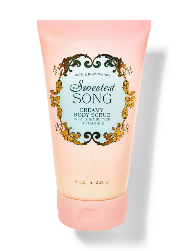 Creamy Body Scrub  Sweetest Song 8 oz / 226 g