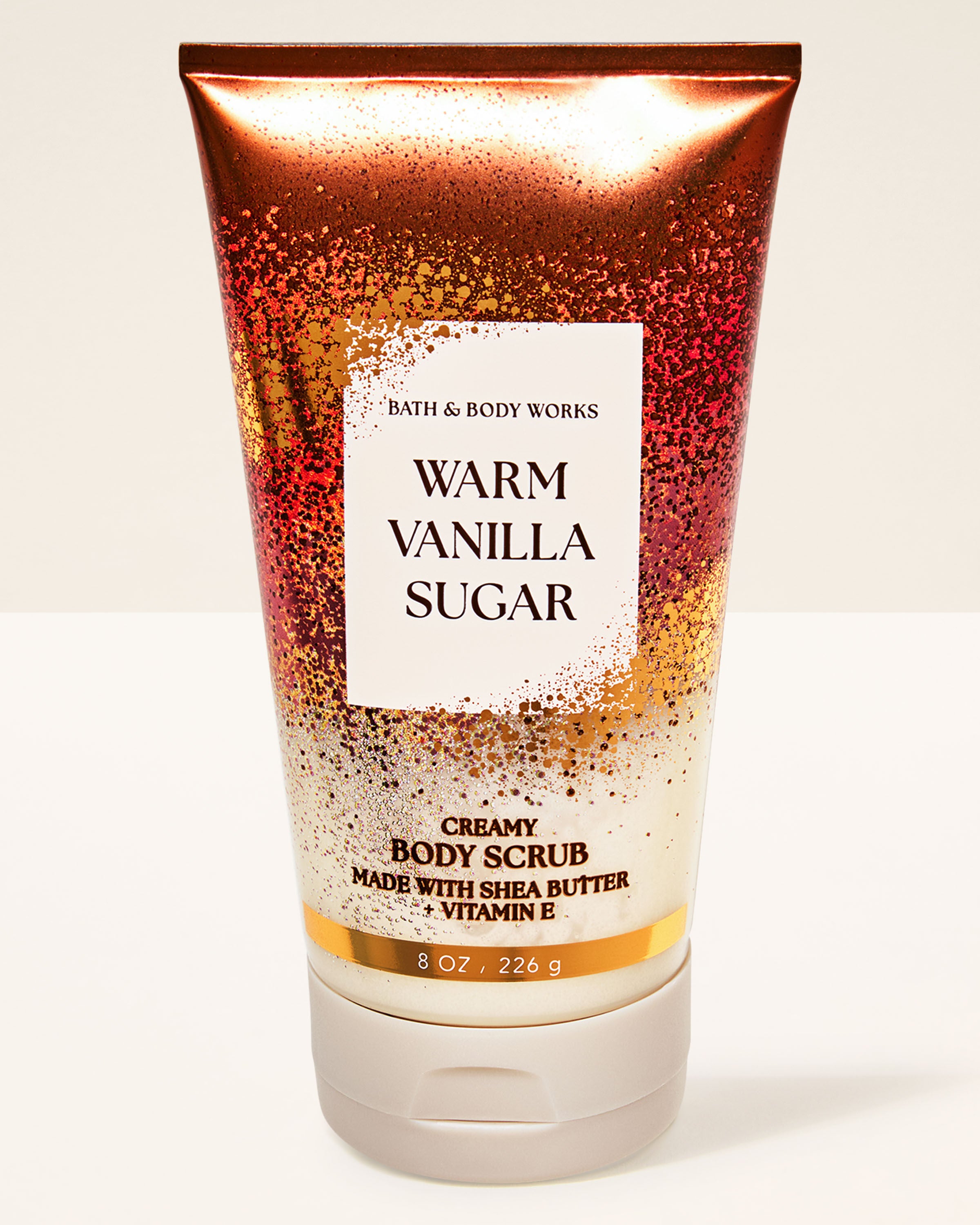 Creamy Body Scrub Warm Vanilla Sugar 8 oz / 226 g