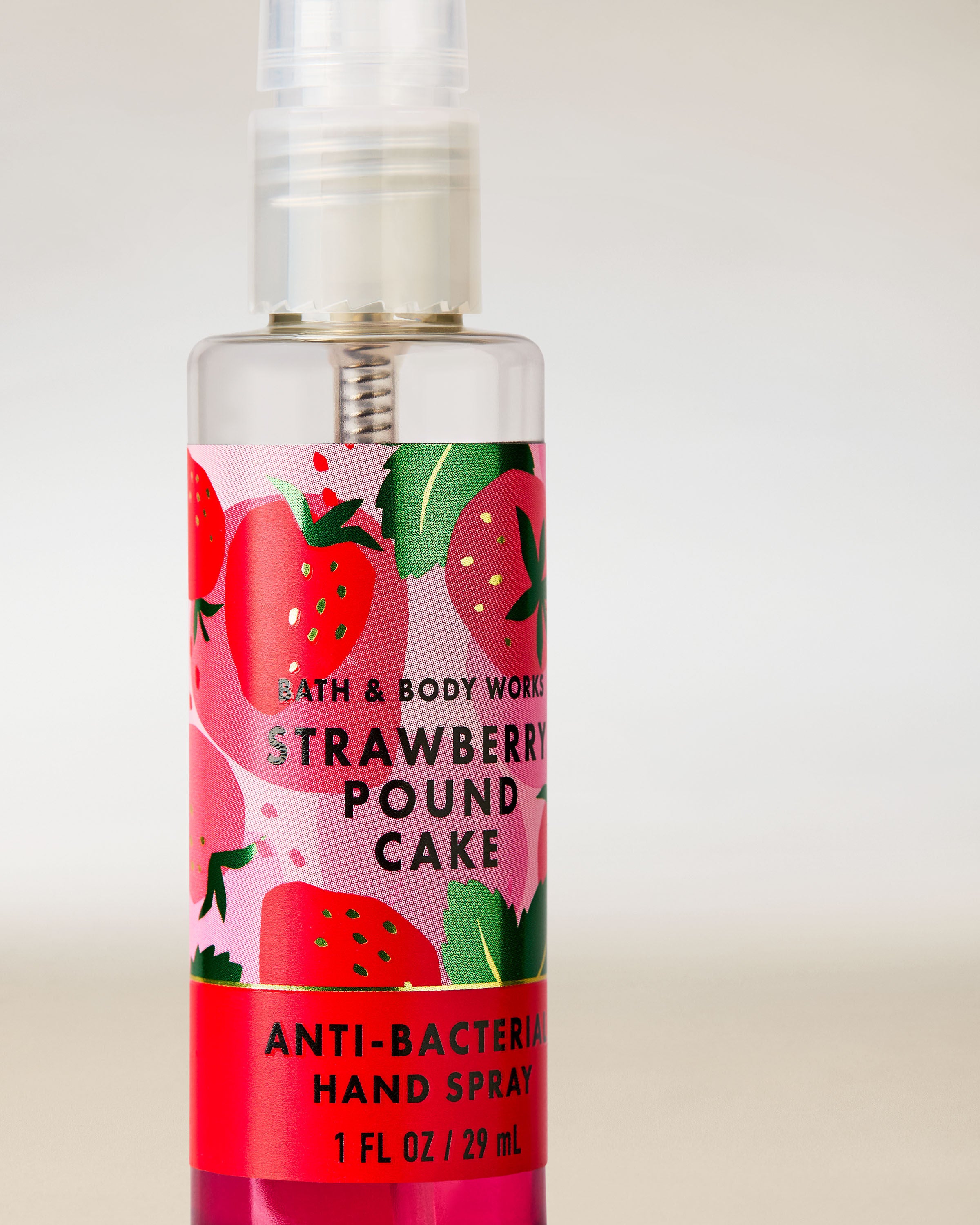 Hand Sanitizer Spray Strawberry Pound Cake 1 fl oz / 29 mL - Image 2