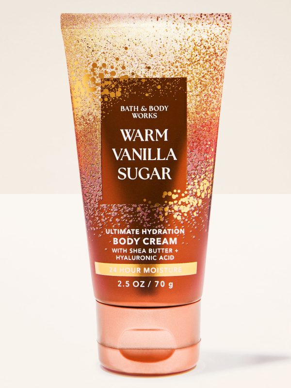 Travel Size Ultimate Hydration Body Cream  Warm Vanilla Sugar 2.5 fl oz / 70 g