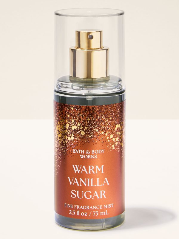 Travel Size Fine Fragrance Mist  Warm Vanilla Sugar 2.5 fl oz / 75 mL