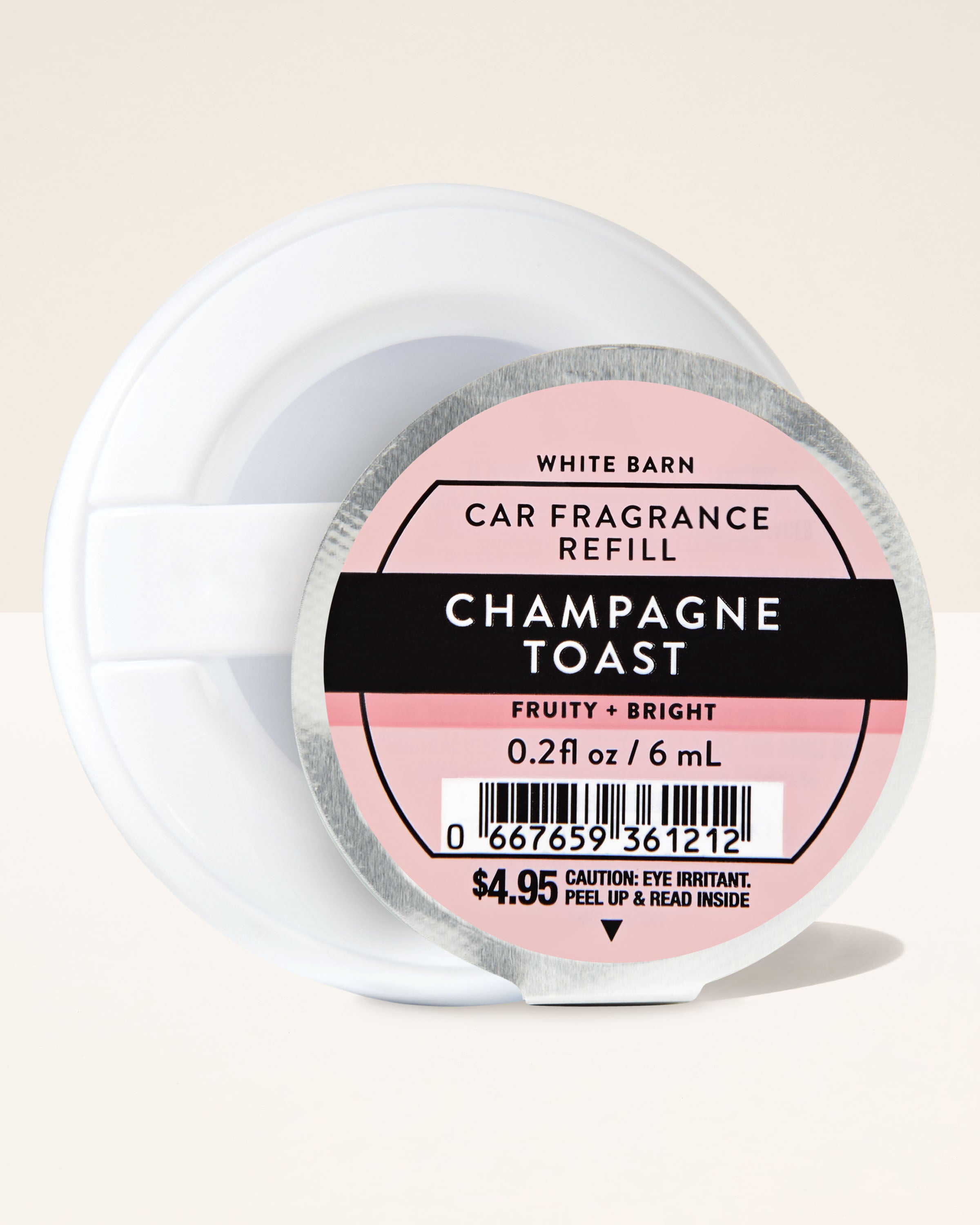 Car Fragrance Refill Champagne Toast 0.2 fl oz / 6 mL