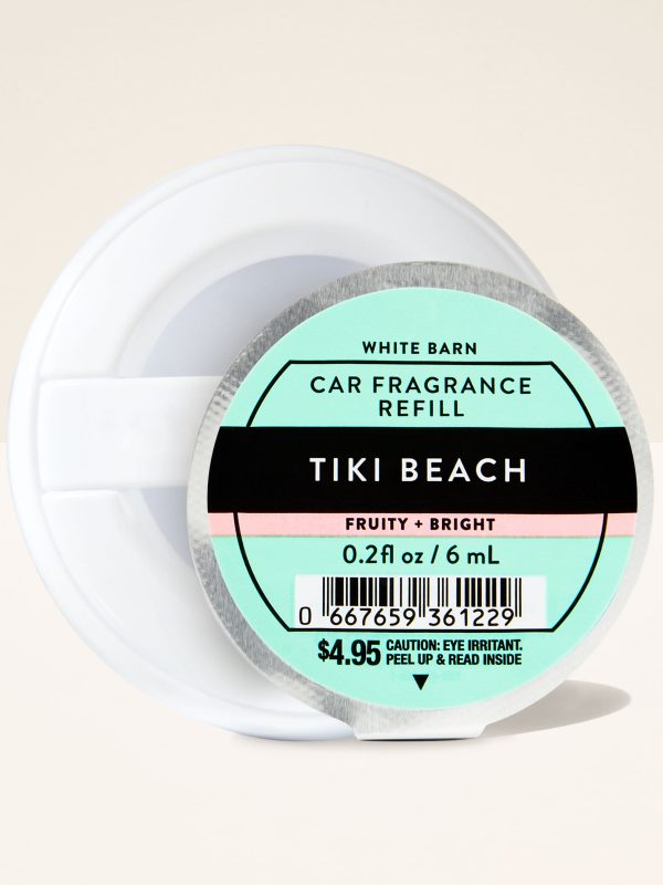 Car Fragrance Refill  Tiki Beach 0.2 fl oz / 6 mL