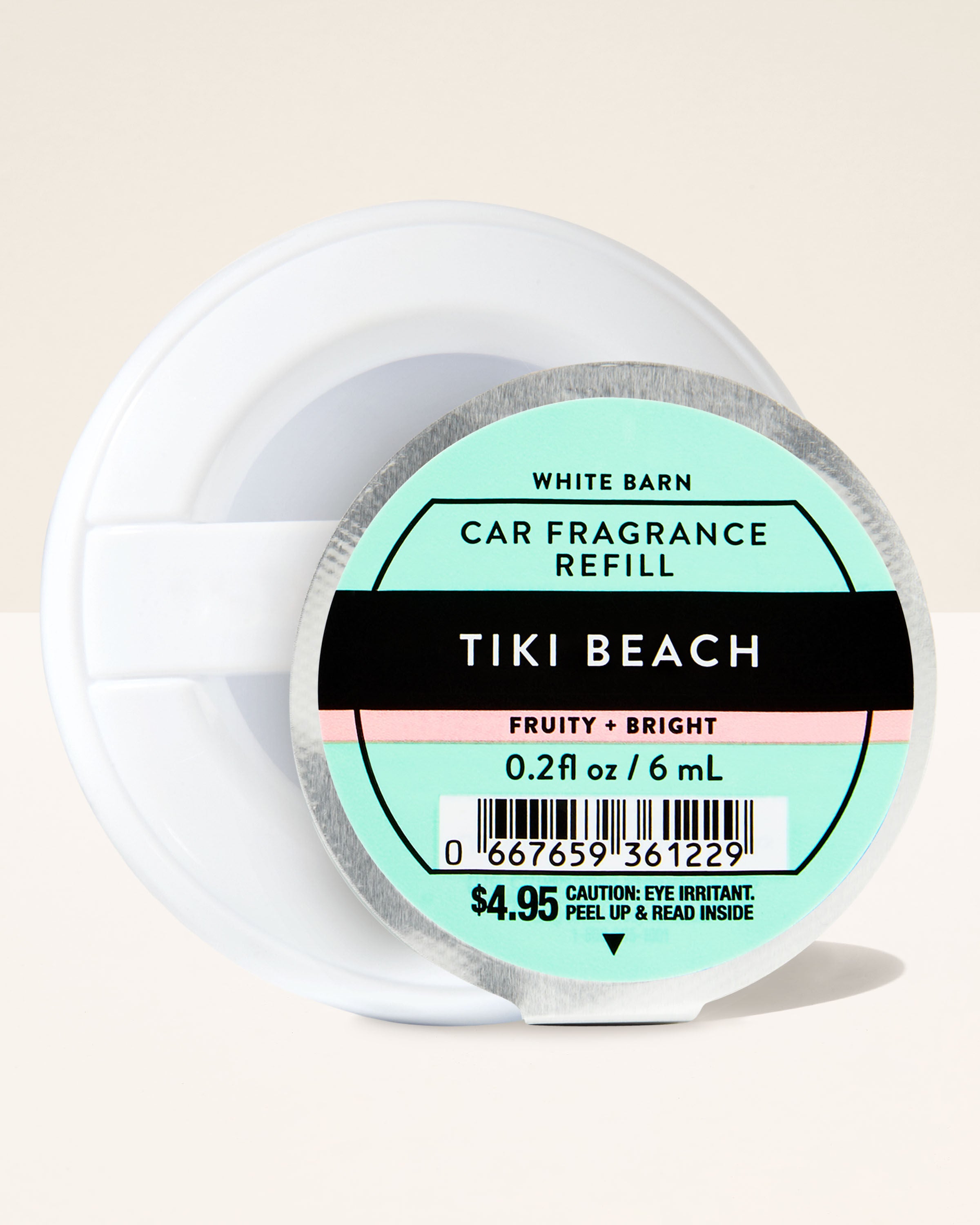 Car Fragrance Refill Tiki Beach 0.2 fl oz / 6 mL