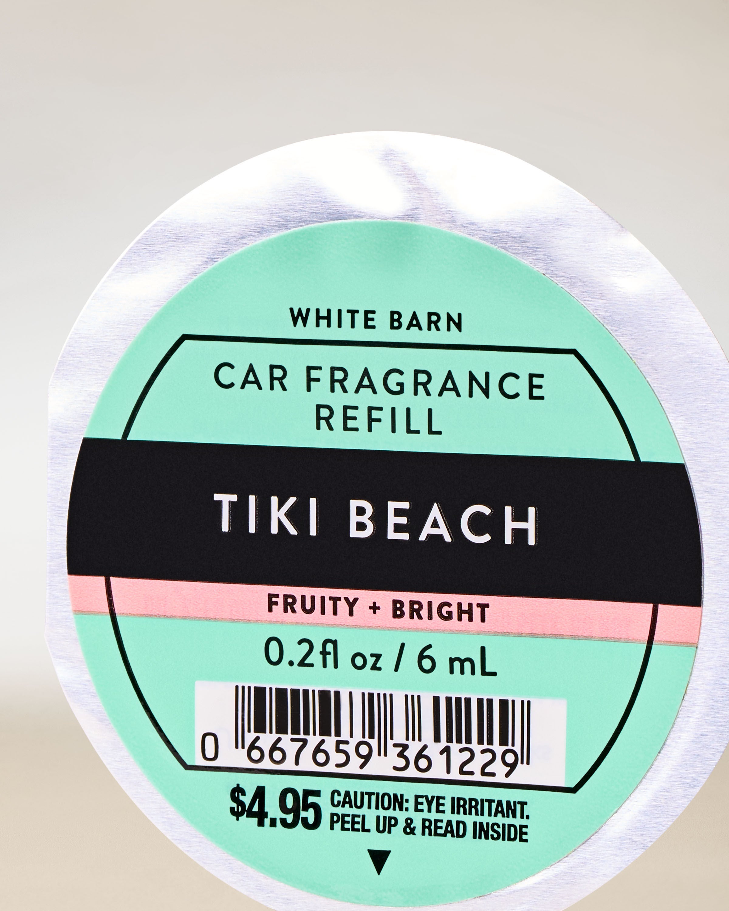 Car Fragrance Refill Tiki Beach 0.2 fl oz / 6 mL - Image 2