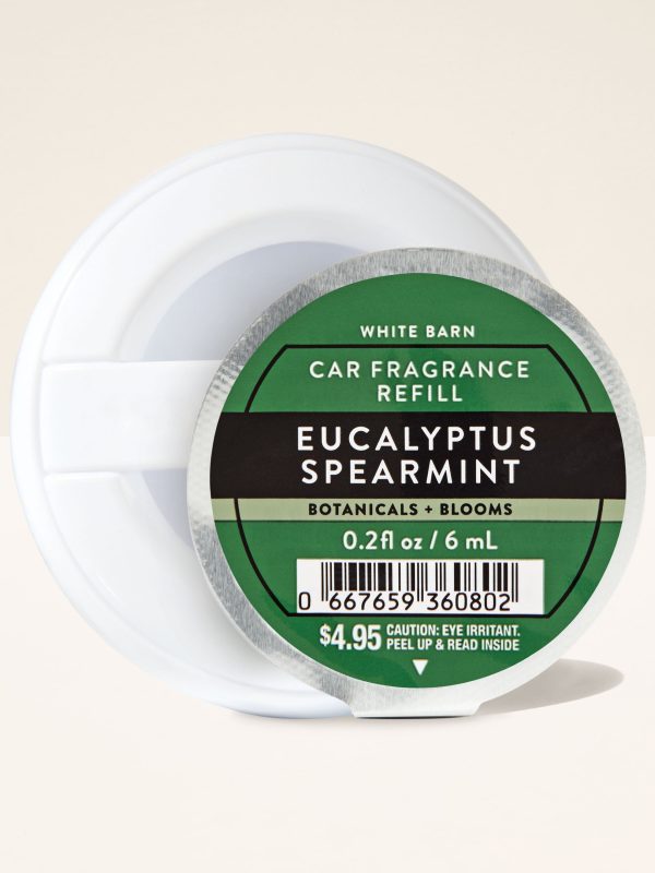 Car Fragrance Refill  Eucalyptus Spearmint 0.2 fl oz / 6 mL