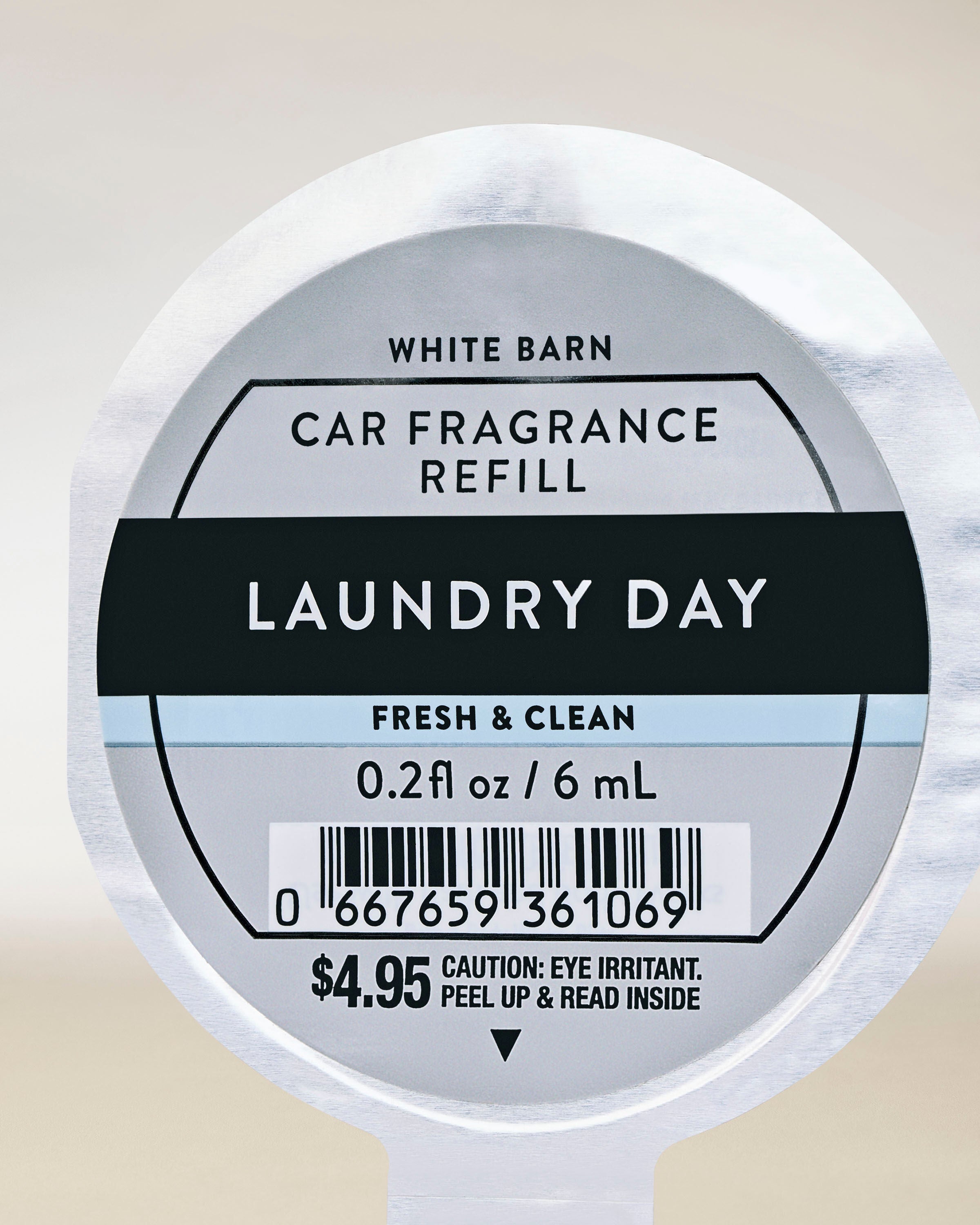 Car Fragrance Refill Laundry Day 0.2 fl oz / 6 mL - Image 2