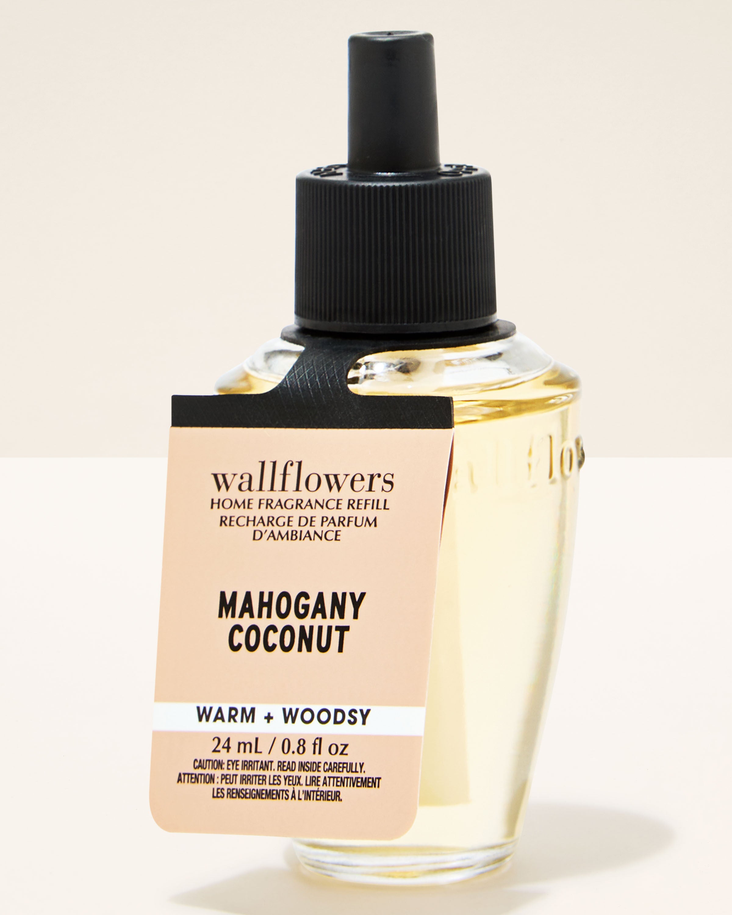 Wallflowers Fragrance Refill Mahogany Coconut 0.8 fl oz / 24 mL