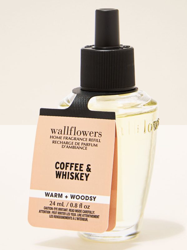 Wallflowers Fragrance Refill  Coffee & Whiskey 0.8 fl oz / 24 mL