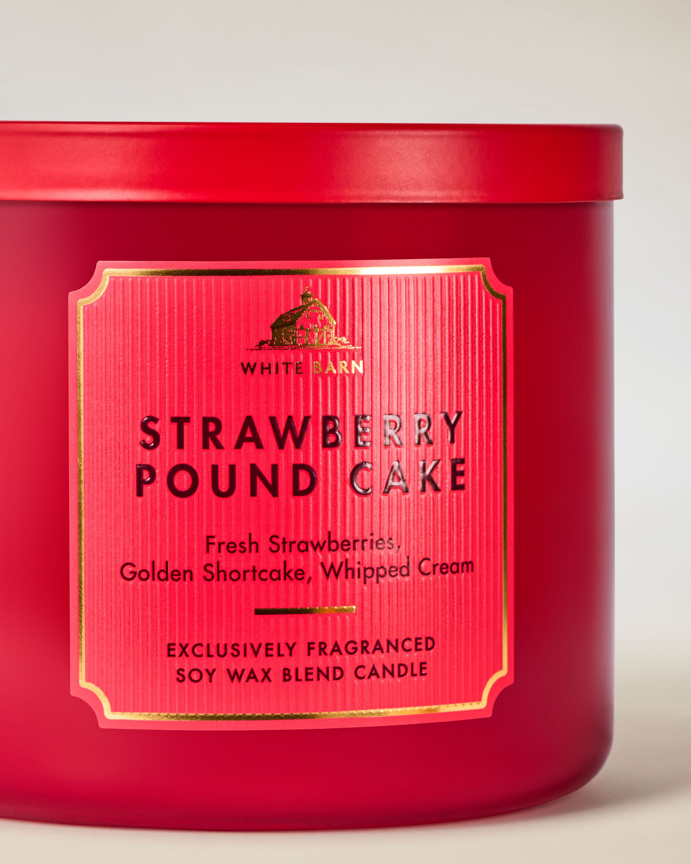 3-Wick Candle Strawberry Pound Cake 14.5 oz / 411 g - Image 7